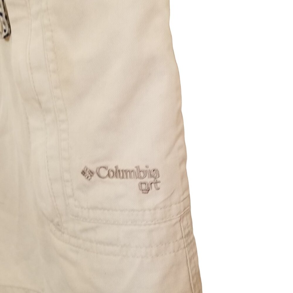 Columbia GRT Cargo Shorts Mens  Large Khaki Pockets Outdoors Hiking Fishing - Picture 7 of 11
